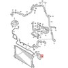 VAG AUDI VW aušinimo skysčio žarnelė su greito atjungimo jungtimi originali 4M0122101DR