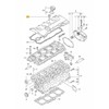 VAG AUDI VW vožtuvo dangtelio varžtas su kreipiančiąja įvore originalus 06B103831J