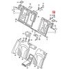 VAG AUDI VW VW Q3 Golf R32 GTI Rabbit Soul Juodas dangtelis 443887301D4PK Originalus