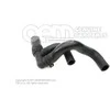Vag Aušinimo Šlaunis Volkswagen Passat Golf 1994 1997 Originalus 037122058B