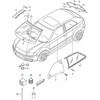 VAG AUTENTIŠKAS OEM Audi A3 A6 A8 TT R8 Lietaus Jutiklis Naujas 8K0955559D