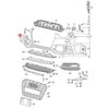 VAG AUTENTIŠKAS OEM Audi A5 S5 Bamperio Traukimo Kabliuko Akių Dangtelis Padengtas 8T0807241FGRU