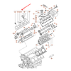 VAG Cilindro Galvutės Dangtelis Audi A4 A6 A7 A8 Q5 Touareg Originalus 059103470AS