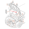 VAG Clip Audi A3 A4 A6 Q7 TT Originalus 8V0823397