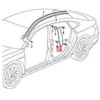 Vag Dangčio Stulpelis Vw Arteon Cc 2017 2018 2019 Originalus 3G8853318A041