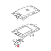 Vag Dangos Titan Juodas 2021 2024 Volkswagen T Roc Originalus 2GA868362A82V