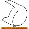 VAG dangtelio dangtelis Titan Juodas originalus 5N088147082V