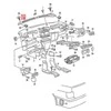 Vag Deflektorius Volkswagen Golf Cabrio 2000 2002 Originalus 1E1819416