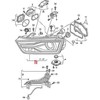 VAG Dujų išlydžio lempos priekinis žibintas Audi Q3 RSQ3 2015-2017 Originalus 8U0941043E