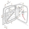 Vag Durų Vyriai Volkswagen Caddy 2C 2011-2015 Originalus 1T0831411C