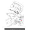 Vag Dvigubas Lipniu Kaspiu 1 Setas Audi Tt Tts Ttrs 2010 2014 Originalus 8J0898940
