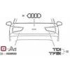 Vag Emblema Audi A1 2011 2017 Originalus 8X08537412ZZ