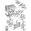 Vag Flanšas Su Sandarinimo Žiedu Volkswagen Passat Audi 100 Originalus 037121144M