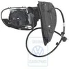 VAG Galia A4 A6 A8 Atgalinio Veidrodytuose Būdas Satin Juodas Originalus 1K1857508A9B9