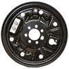 VAG Galinės Kairės Stabdžių Būgnelio Nugarėlio Plokštė Volkswagen Polo 2007-2014 Seat Ibiza 6F 2013-2016 Originalus 6Q0609425E