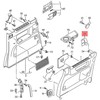 Vag Galinio Kairio Dangos Kapsulas Volkswagen Touran 1T 2006 2007 2015 Originalus 1T0864551B71N