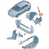 VAG Galinio Kairio Rato Lipas Audi A3 S3 2004 2013 Originalus 8P0853833C