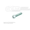 VAG Galvos Sriegės Bolte M8x32 Audi A4 A6 A8 Volkswagen Golf Originalus N0199035