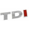 VAG Genuine Chrome Raudona TDI Inscription 2H0853675BGQF