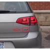 VAG Genuine Chrome Tornado Raudona TSI Inscription VW Golf R32 GTI Rabbit 5G0853675AJZQ