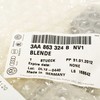VAG Genuine titano sidabrinė spausdinta apdaila centriniam konsolė VW CC 358 3AA863324BNV1