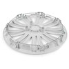 VAG Genuine Wheel Center Hub Caps 4vnt Deimantinė Sidabrinė VW Passat B8 2012-2017