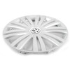 VAG Genuine Wheel Center Hub Caps 4vnt Deimantinė Sidabrinė VW Passat B8 2012-2017