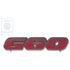Vag Golf Country Golf Mk2 Inscription Satinschwarz Tornadorot Originalus 191853679NQN5