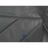 Vag Golf Mk1 Kabrioletas 1984 1993 Galinio Sėdynės Atramos Apmuovė Juoda Odė Originalus 155881801AHAFB