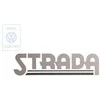 Vag Golf Mk2 Jetta Mk2 1987 Stick On Inscription Satinschwarz Titansilber Originalus 165853750BTB1