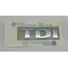 Vag Golf Mk5 2004 2005 2008 2009 Chrominis Raidės Originalus 1K0853675S739