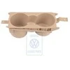 Vag Golf Mk5 2004 2007 Gėlavandens Taurės Laikiklis rusvai gelsvas Originalus 1K08625317G8