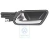 Vag Golf Mk5 2006 2009 Vidinės Rankenos Alu Titanas Juoda Originalus 1K4839113BUAQ