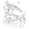 Vag Golf R32 2007 2009 Uzsikimimo Stiklu Rodas Originalus 1K2823535A