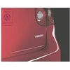 Vag Inscription Chromas Raudonas Juodas Volkswagen Golf R32 2007 2009 Originalus 1K0853675AHKTP