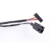 VAG Išorinio veidrodžio tvirtinimas su elektriniu reguliavimo įrenginiu satino juodos spalvos 8V5857410AC9B9 8V5857410J9B9