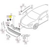 Vag Jet Juodas Midurys Grotelė 2010 2015 Golf 6 5K0853343H81