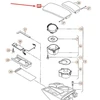 VAG Kairės Dešinio Dalis LHD Originalus 4L1864249A38M