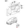 Vag Kontaktinė Plokštė Volkswagen Caddy 2011 2015 2016 Originalus 2K5907496