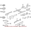 VAG Kreipiančiojo Bėgio Dangtelis Satino Juodos Spalvos Audi Q3 Q5 Originalus 5N0881347A9B9