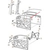 Vag Langų Angos Apsauga Juoda Volkswagen Jetta Golf Variant 1K5837478E5AP