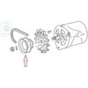 Vag Lt Mk1 Passat B2 Santana Sankabos Variklio Pulley Originalus 035903119D