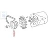 Vag Lt Mk1 Passat B2 Santana Sankabos Variklio Pulley Originalus 035903119D