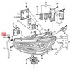 VAG Membrana Audi A6 A6L RS6 2011 2014 Originalus 4H0941730