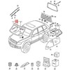 VAG NAUJA INTERJERO VEIDRODŽIO LAIKIKLIS VW BORA CADDY PASSAT 7L0845543A ORIGINALUS