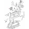 VAG NAUJA OEM Originali Audi Q5 2009-2012 Žibintų Vidinė Dangtelio Kapa 8R0941159