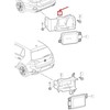 VAG NAUJA OEM VW GOLF MK7 KAIRĖS PUSĖS AKLOJO TAŠKO DETEKCIJOS JUTIKLIO LAIKIKLIS 5G9907455A