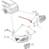VAG NAUJA OEM VW PASSAT VARIANT B8 GALINĖS VIDINĖS ŽIBINTŲ ANTSPAUDAS 3G9945395 ORIGINALI