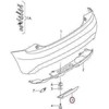 VAG NAUJAS AUDI A1 2011 - 2014 ORIGINALUS GALINIS BAMPEKAS TRAUKIMO KABLIUKO DANGTELIS 8X0807397 9B9