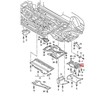 VAG NAUJAS AUDI A4 AVANT S4 QUATTRO 8K2 8K5 POŽEMIO APDAILA 8K0825215G ORIGINALI